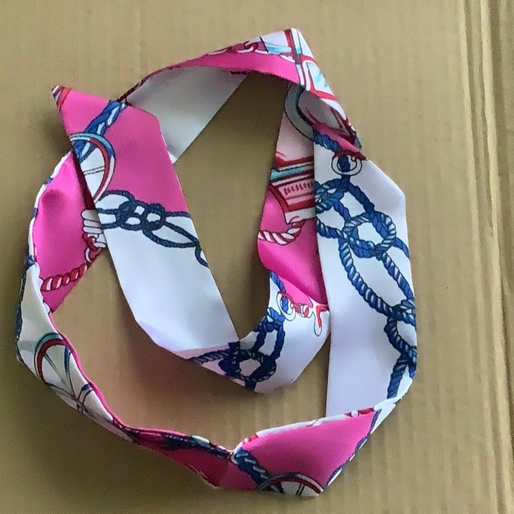 Skinny scarf/wrist wrap/hair tie - Picture 3 of 6